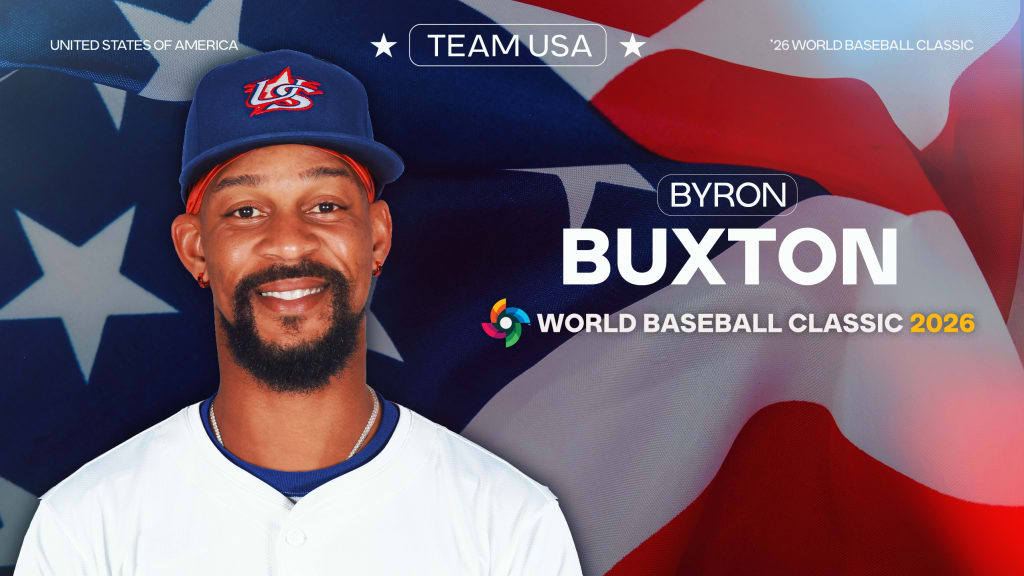 Byron Buxton refuerza al equipo de Estados Unidos rumbo al Clásico Mundial