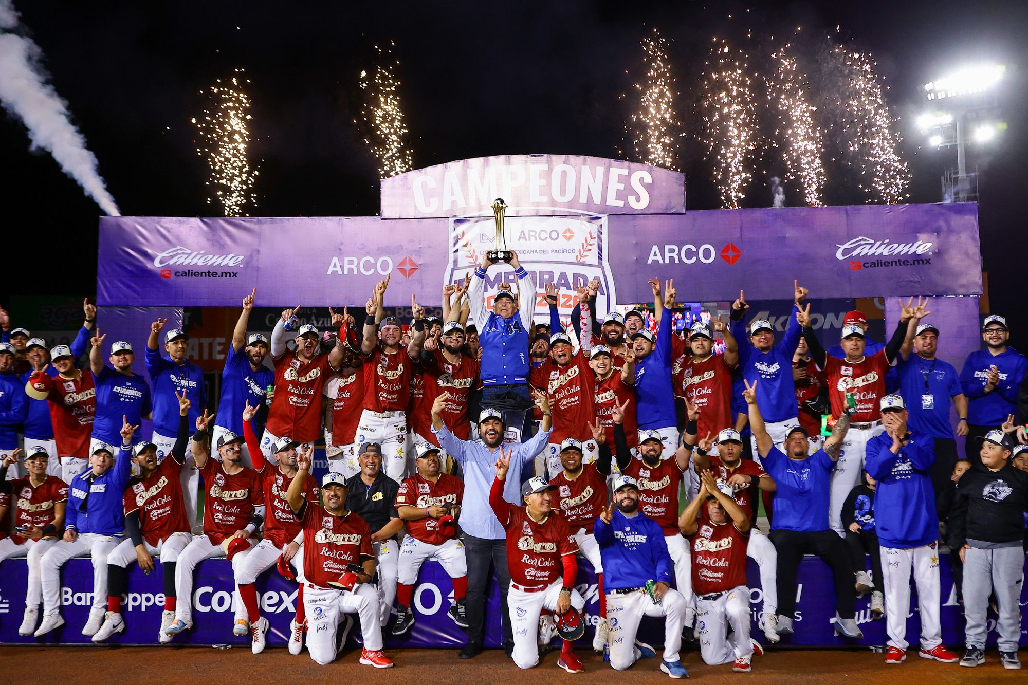 Charros de Jalisco Bicampeón de la Liga ARCO tras barrer a Tomateros