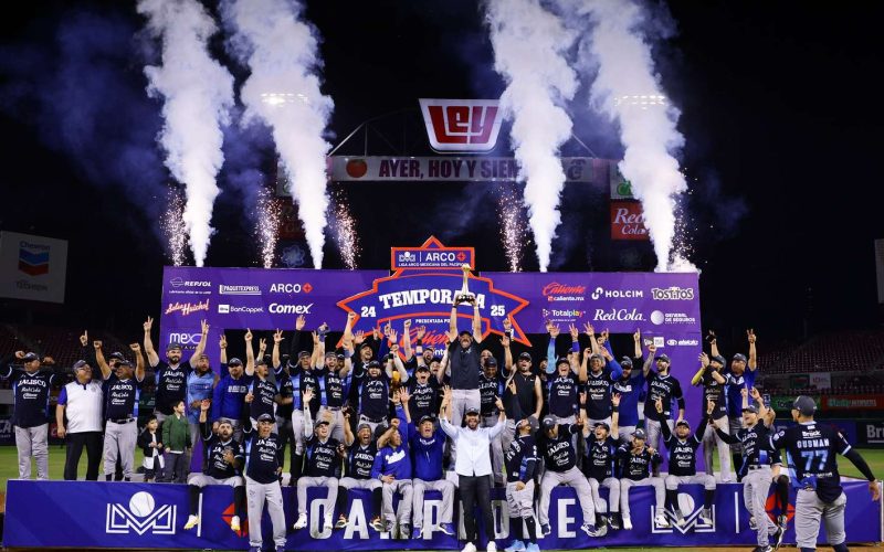 ¡Charros de Jalisco se coronan campeones de la Liga ARCO Mexicana del Pacífico!