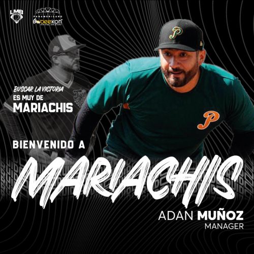 Se va el vampiro llega Adán Muñoz a Mariachis Béisbol