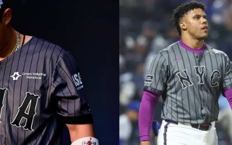 Acereros de Monclova señalados por copiar el jersey City Connect de los Mets de Nueva York