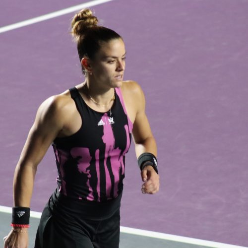 Maria Sakkari vence en 2 sets a MartaKostiuk en Guadalajara