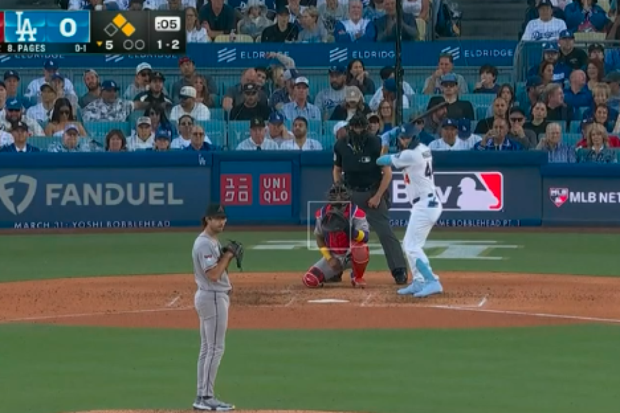 Andy Pagés impulsa a Dodgers en el Opening Day con jonrón clave