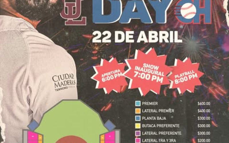 Ya disponibles los boletos individuales para el Opening Day de los Charros de Jalisco en la temporada 2025 de la LMB