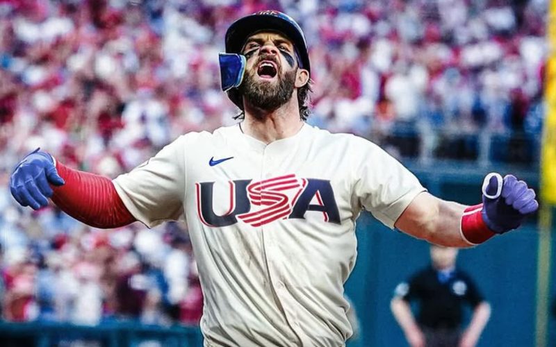 Bryce Harper confirma su participación con Estados Unidos en el WBC 2026