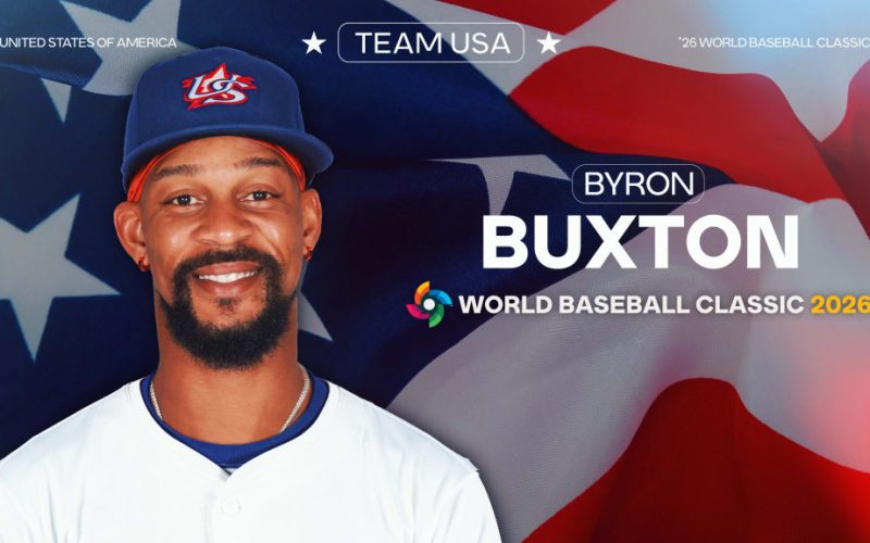 Byron Buxton refuerza al equipo de Estados Unidos rumbo al Clásico Mundial