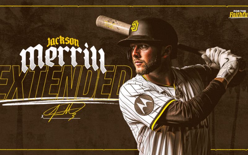 Jackson Merrill y los Padres de San Diego acuerdan extensión de nueve años