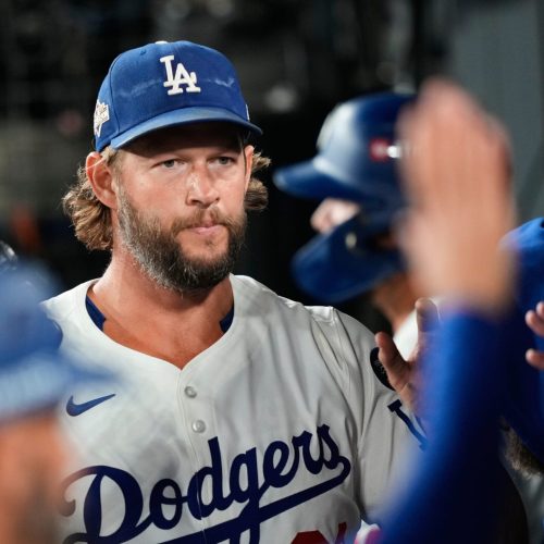 Dodgers mantienen a Clayton Kershaw en su roster para la Serie de Campeonato de la Liga Nacional