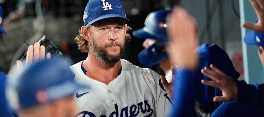Dodgers mantienen a Clayton Kershaw en su roster para la Serie de Campeonato de la Liga Nacional