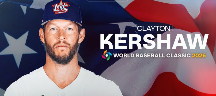 Clayton Kershaw regresa para vestir la camiseta de Estados Unidos en el Clásico Mundial