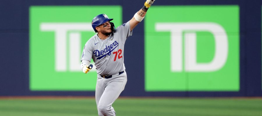 Dodgers retienen el título en dramático Juego 7 con HR clave de Rojas, Smith