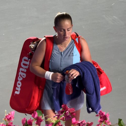 Jelena Ostapenko eliminada del abierto de Guadalajara por Stakusic de 19 años