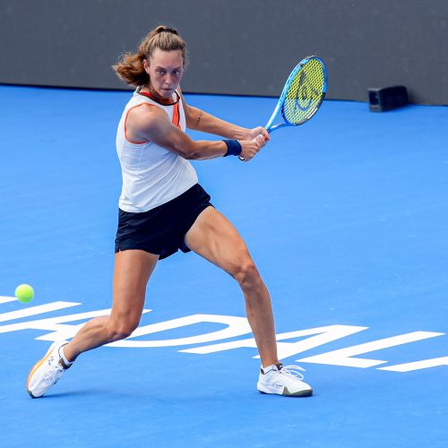 Vidmanova sorprende y elimina a Alycia Parks en la primera ronda del GDL Open AKRON 2025
